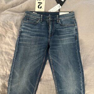 rag & bone Slim Men's Jeans in Faded Blue Wash